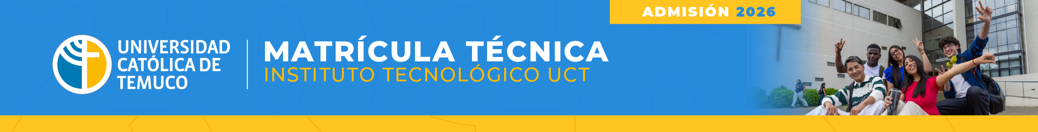 Cabecera Admisión UCT